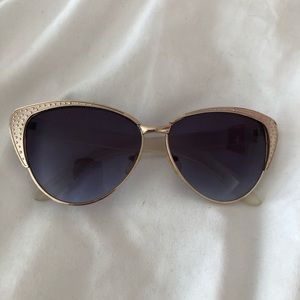 Metal framed glasses UO